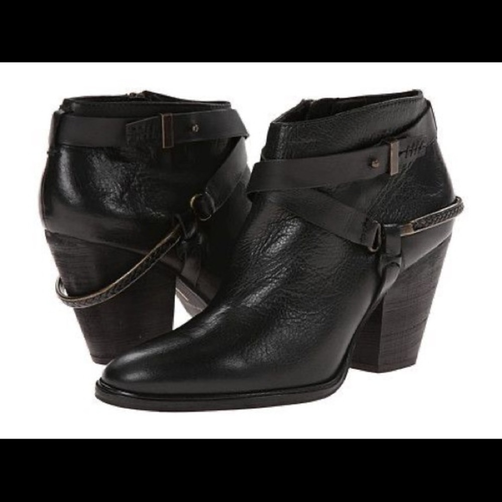 Dolce Vita Black Ankle Boots